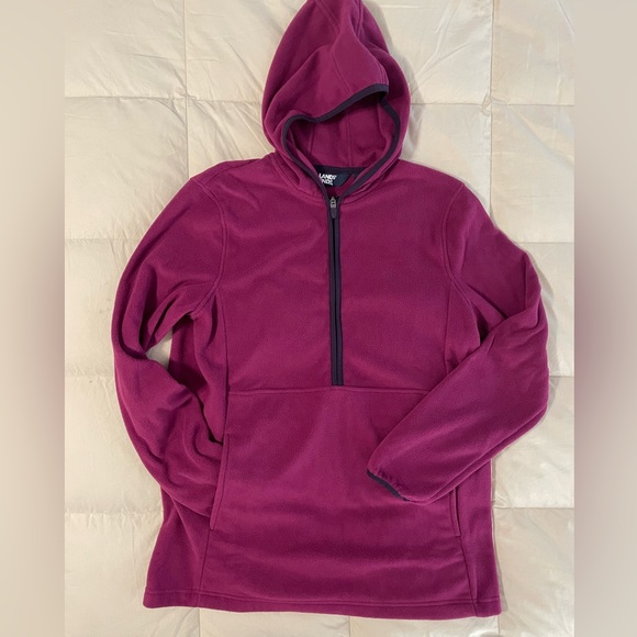 Lands' End Tops - Lands End Half Zip Fleece